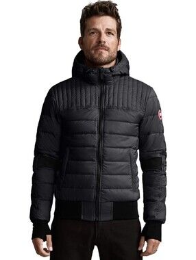 Canada Goose Black Cabri Hoody Packable Hooded Lightweight Down Jacket Small